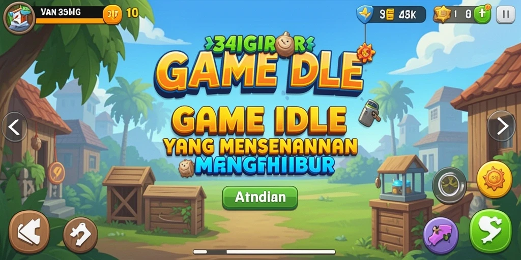 Screenshot utama menampilkan gameplay menarik dari 34R.