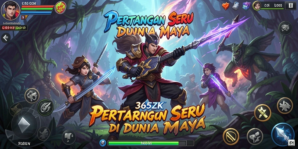 Tampilan seru dari aksi pertarungan di 365ZK.
