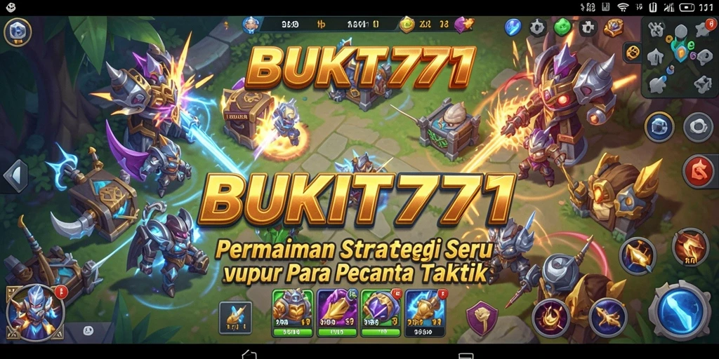 Screenshot BUKIT777 menampilkan gameplay strategi yang mendebarkan.