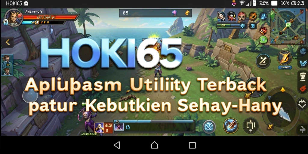 Tampilan antarmuka HOKI65 yang modern dan user-friendly.