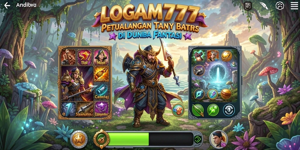 Tampilan gameplay LOGAM777 yang menegangkan dan penuh aksi.