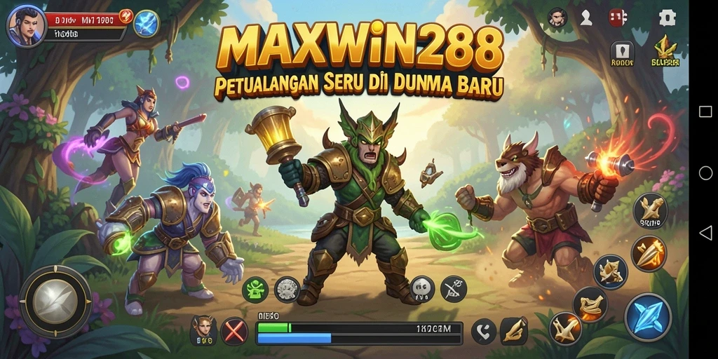 Gameplay seru di dunia petualangan MAXWIN288.