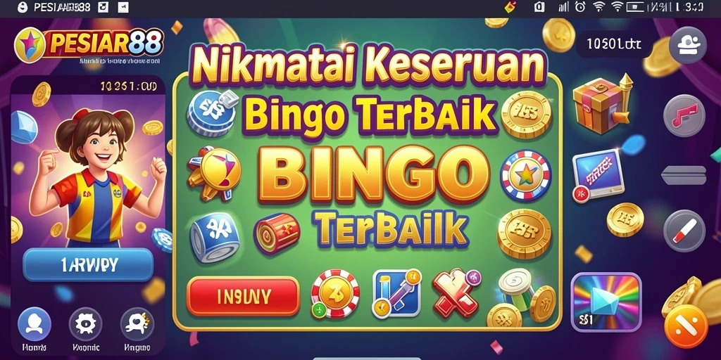 Tampilan gameplay PESIAR88 menampilkan momen seru dalam permainan Bingo.