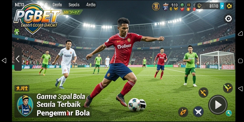 Gameplay PGBET yang menarik dan menegangkan di lapangan sepak bola.