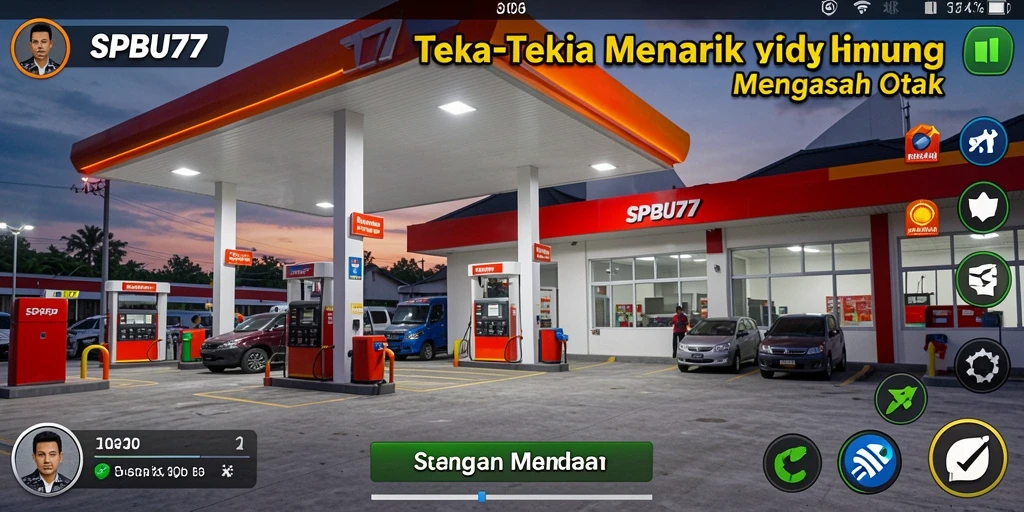 Screenshot utama SPBU77 menampilkan gameplay yang menantang dan menarik.